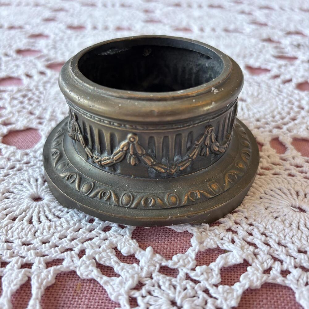 Benedict Adam Bronze Incense Burner - bottom only - Made in 1920s